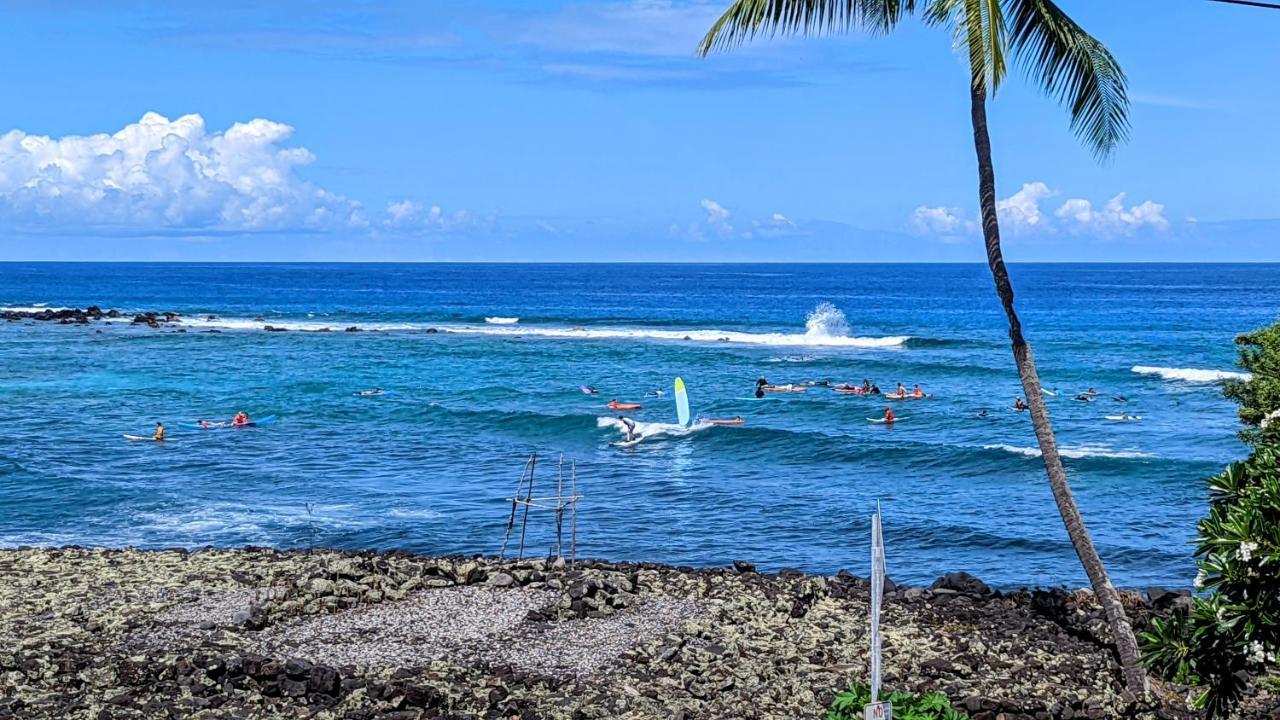 Seaspray Oceanview Leilighet Kailua-Kona Eksteriør bilde
