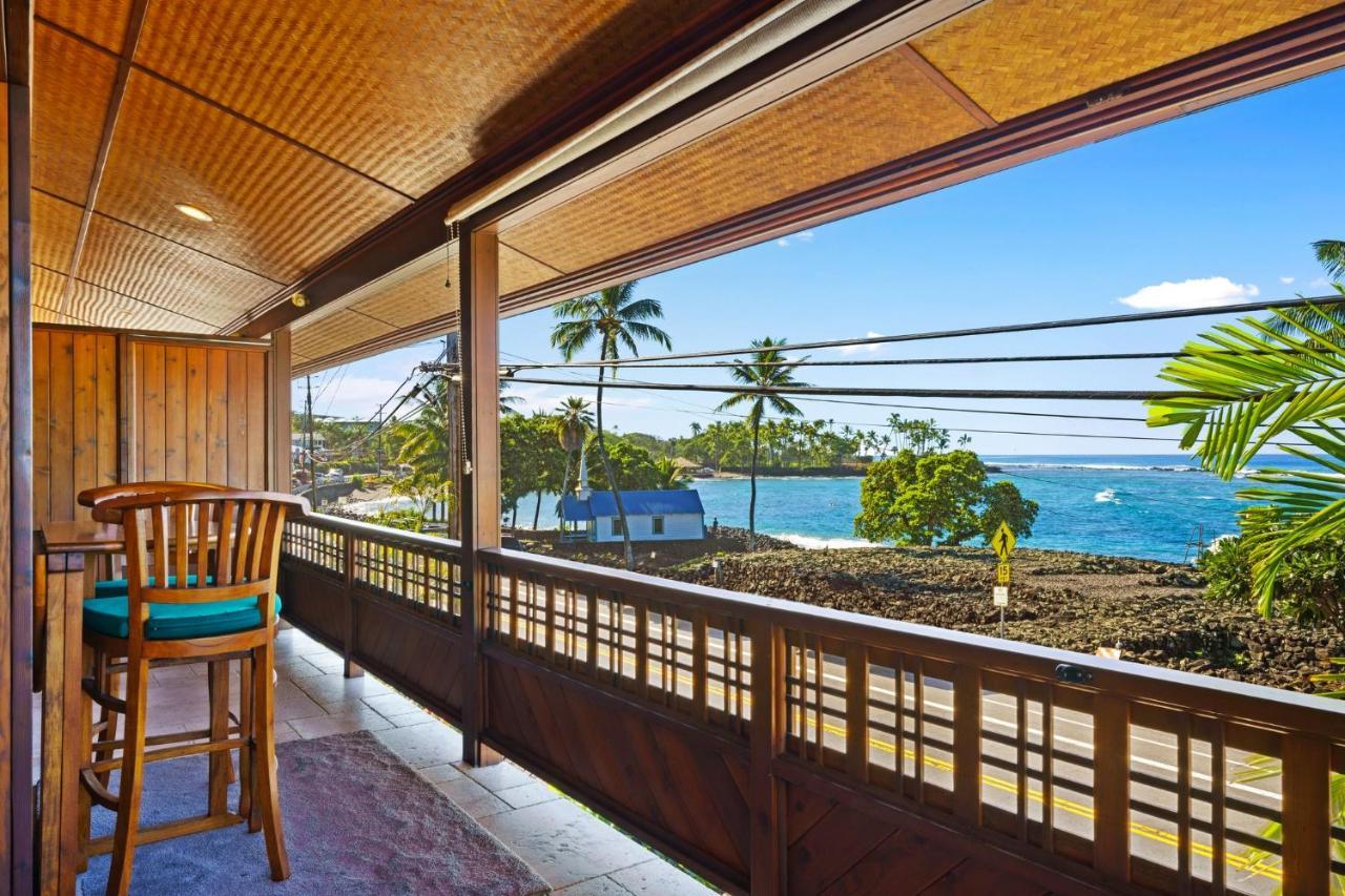 Seaspray Oceanview Leilighet Kailua-Kona Eksteriør bilde