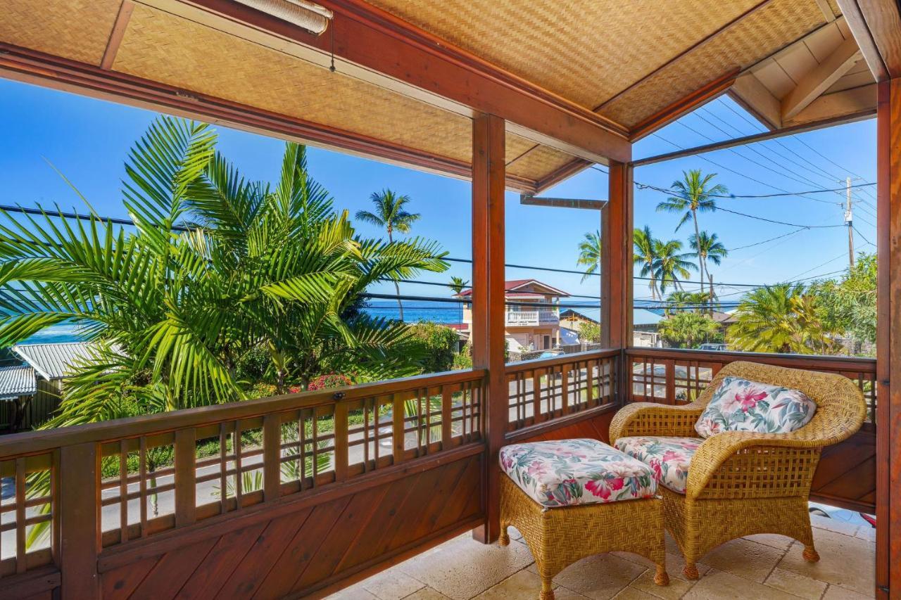 Seaspray Oceanview Leilighet Kailua-Kona Eksteriør bilde