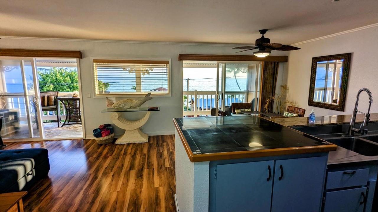 Seaspray Oceanview Leilighet Kailua-Kona Eksteriør bilde
