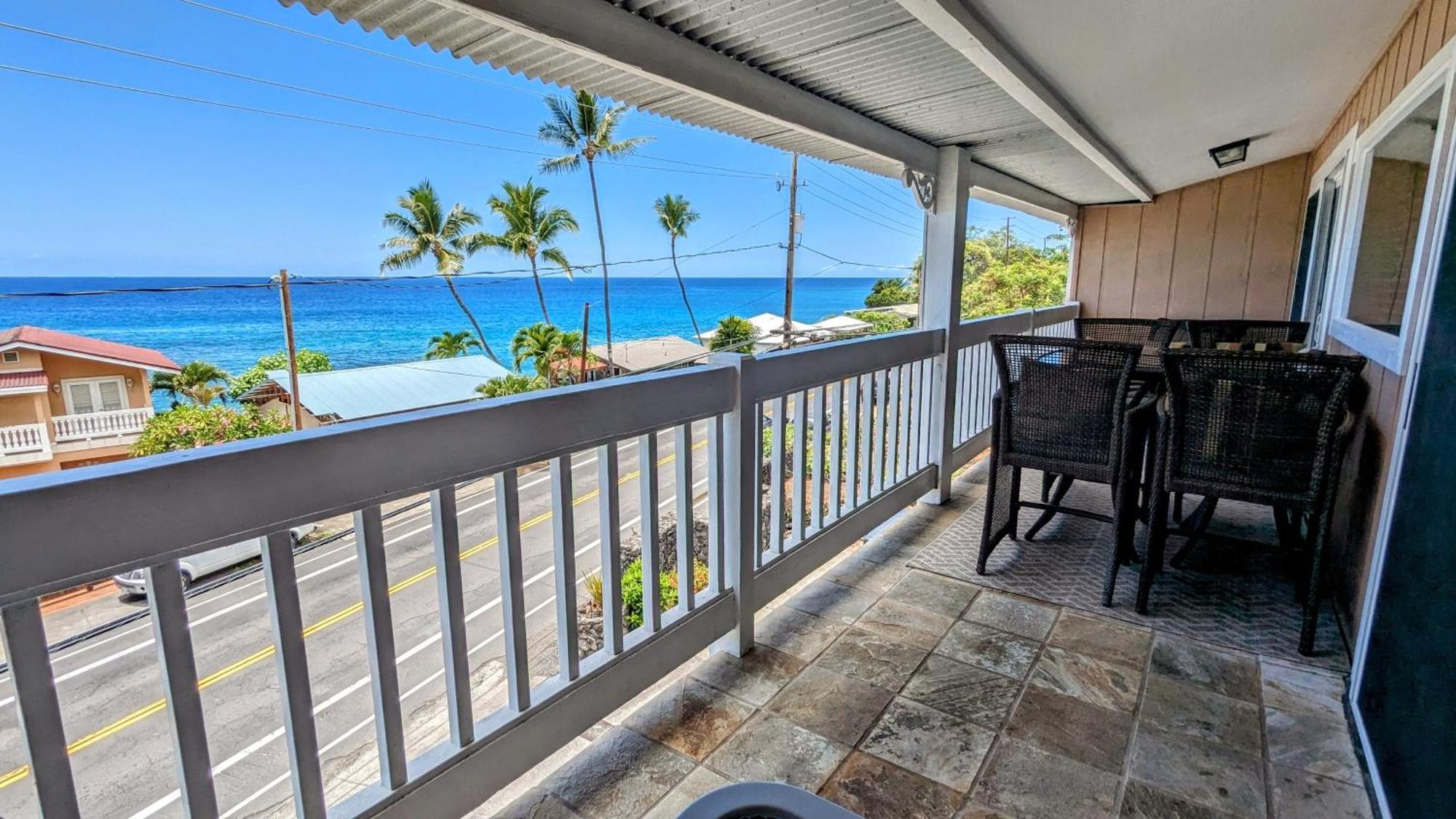 Seaspray Oceanview Leilighet Kailua-Kona Eksteriør bilde