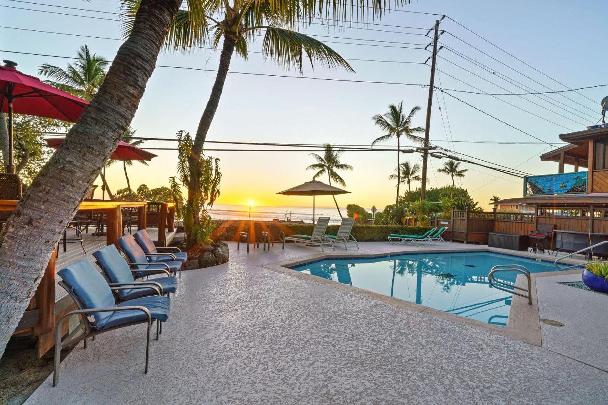 Seaspray Oceanview Leilighet Kailua-Kona Eksteriør bilde