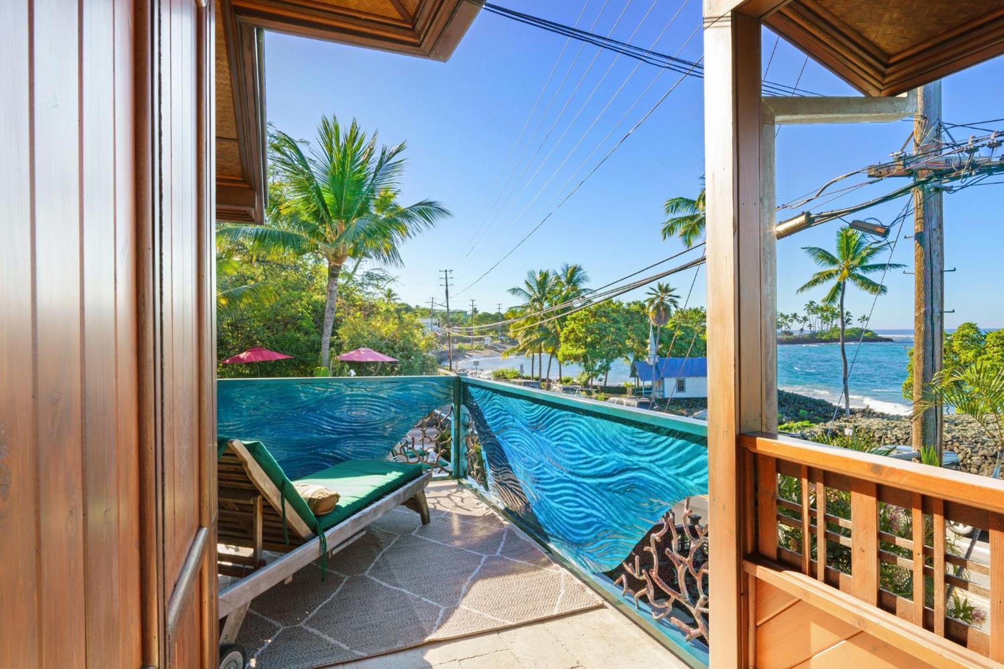 Seaspray Oceanview Leilighet Kailua-Kona Eksteriør bilde