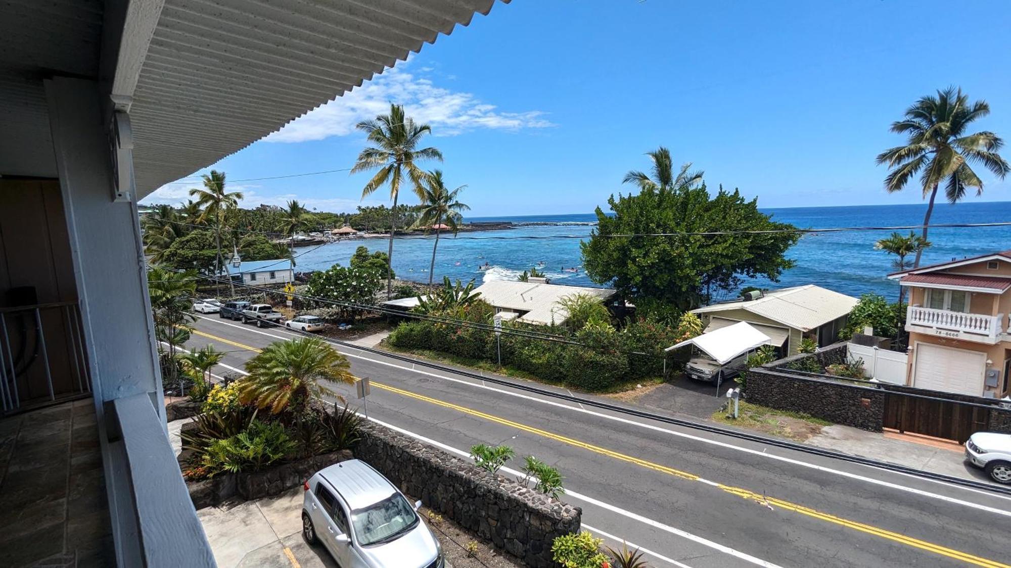 Seaspray Oceanview Leilighet Kailua-Kona Eksteriør bilde