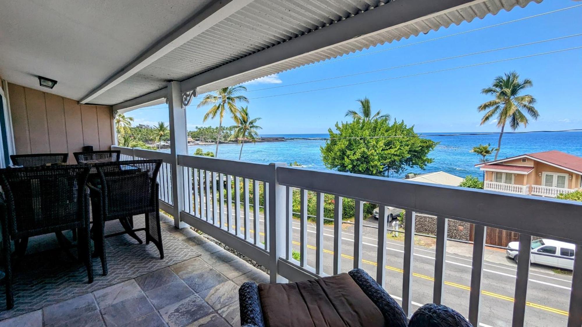 Seaspray Oceanview Leilighet Kailua-Kona Eksteriør bilde