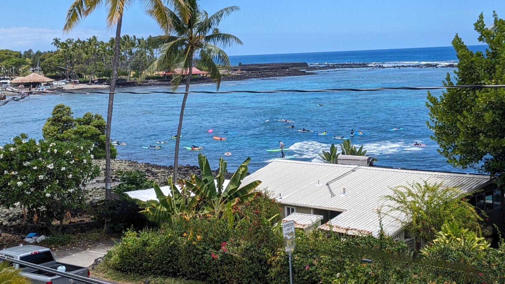 Seaspray Oceanview Leilighet Kailua-Kona Eksteriør bilde