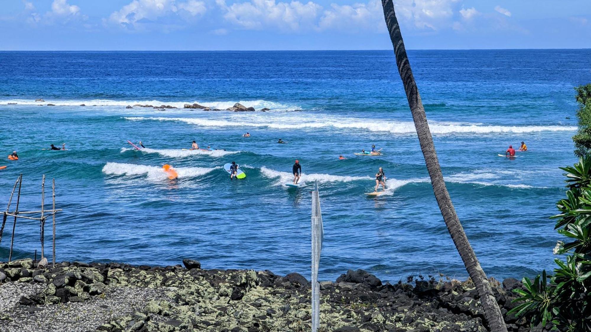 Seaspray Oceanview Leilighet Kailua-Kona Eksteriør bilde